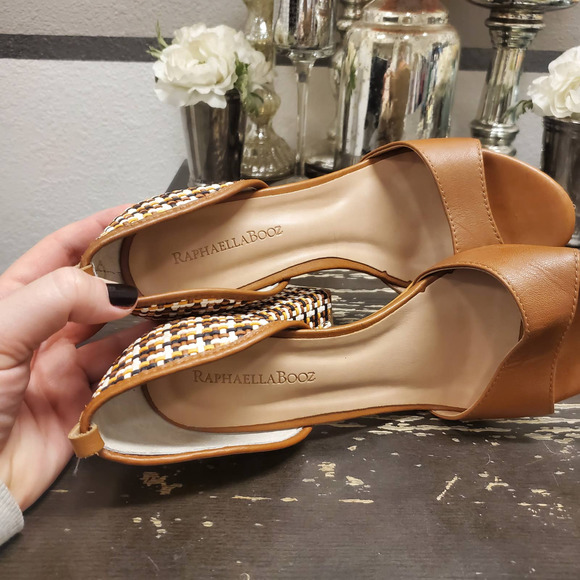 Raphaella Booz Woven Pumps Sz 8 - Picture 5 of 6